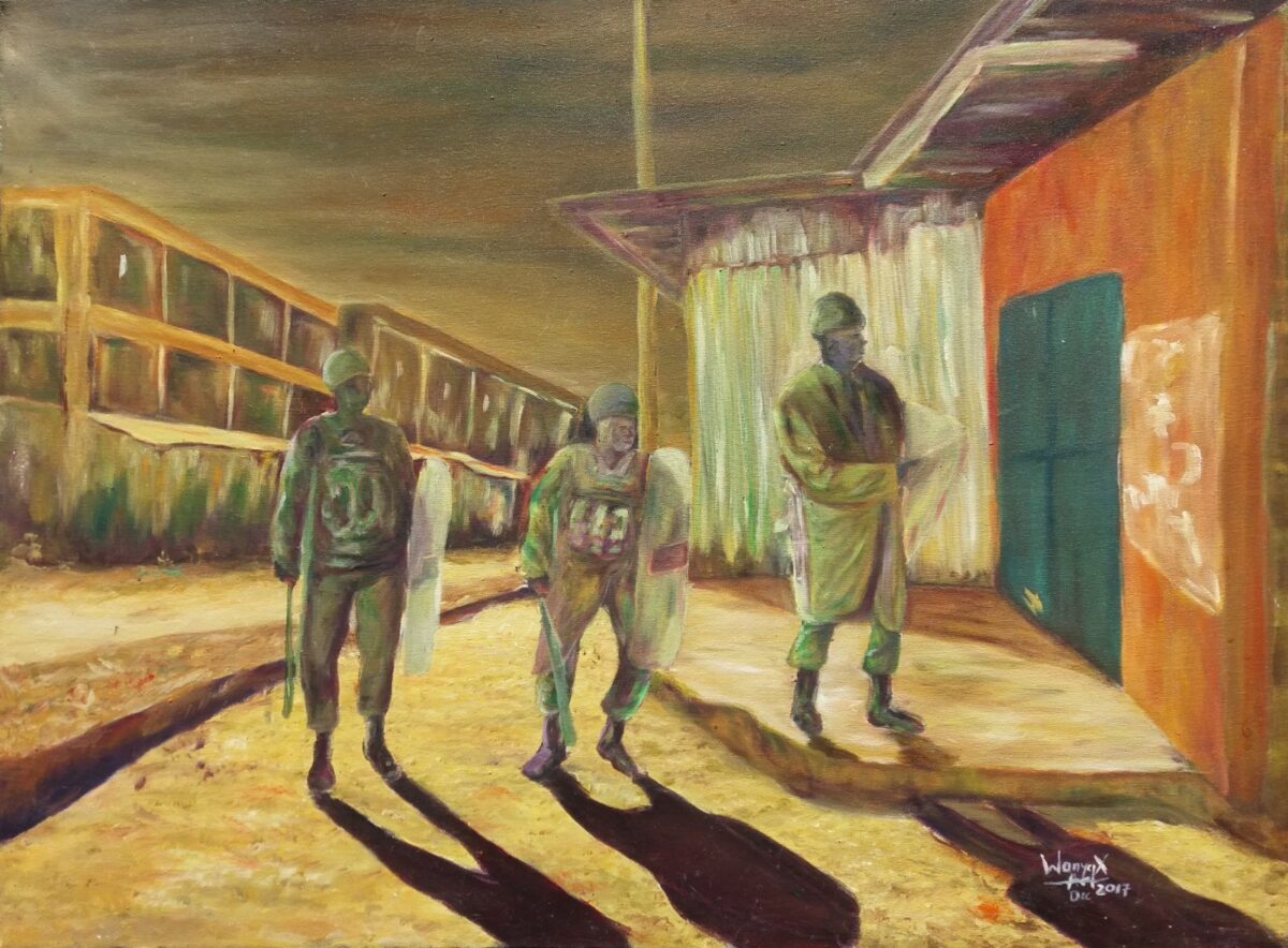 The Gen Z Occupy Parliament Protest Art